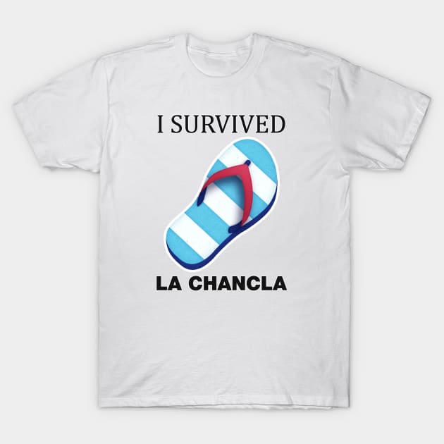 I survived la sale chancla t shirt
